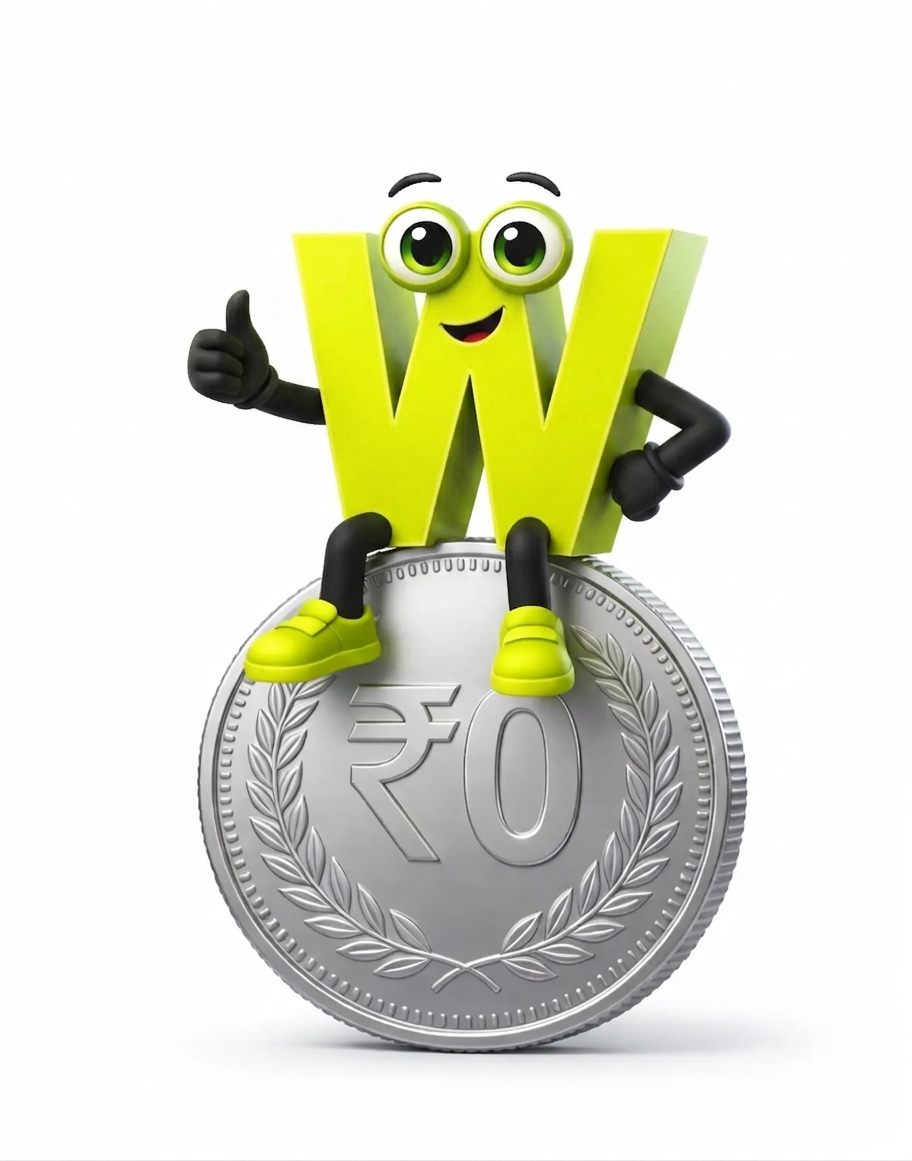 Wish Trade Zero Brokerage Mascot